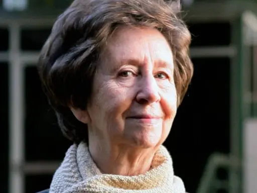 Retrato de Margarita Salas, científica pionera cuyos descubrimientos revolucionaron la biología molecular.